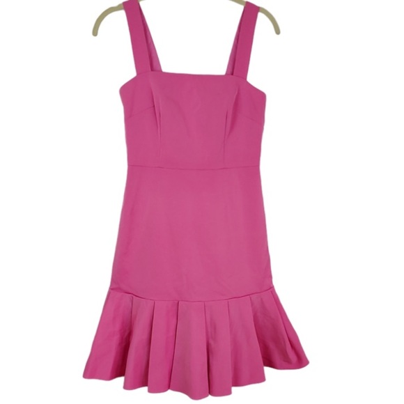 J. Crew Pink Sleeveless Dress Style K4437 Size 0 - Picture 2 of 13